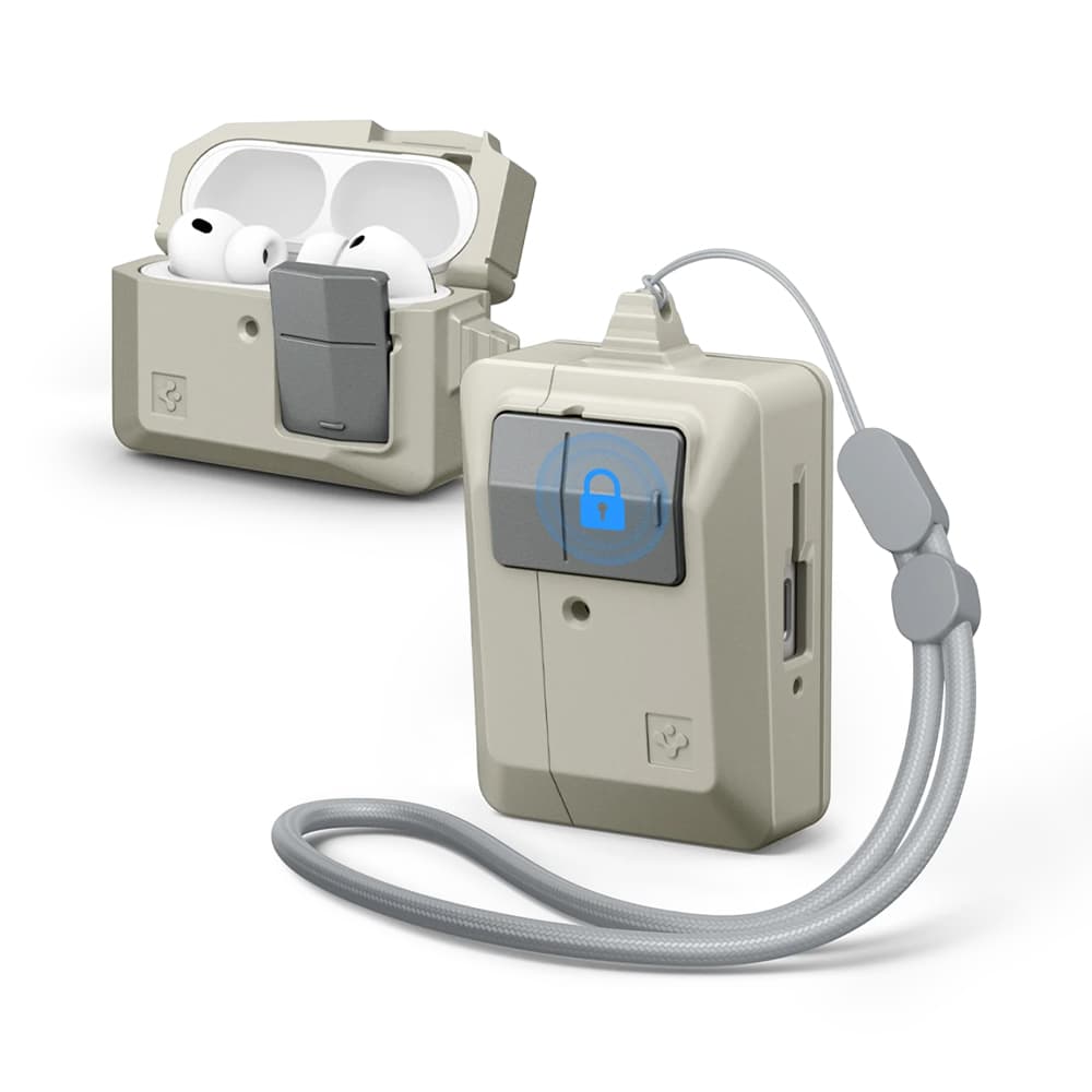 Pouzdro Spigen Classic LS pro AirPods Pro 3 kamenně šedé - náhled 1