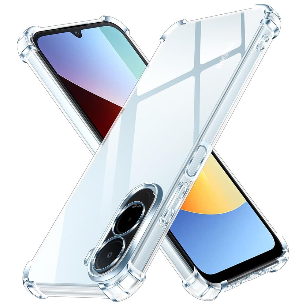 Kryt Techsuit Shockproof Clear Silicone pro Xiaomi Redmi A7 Pro 4G průhledný - náhled 1