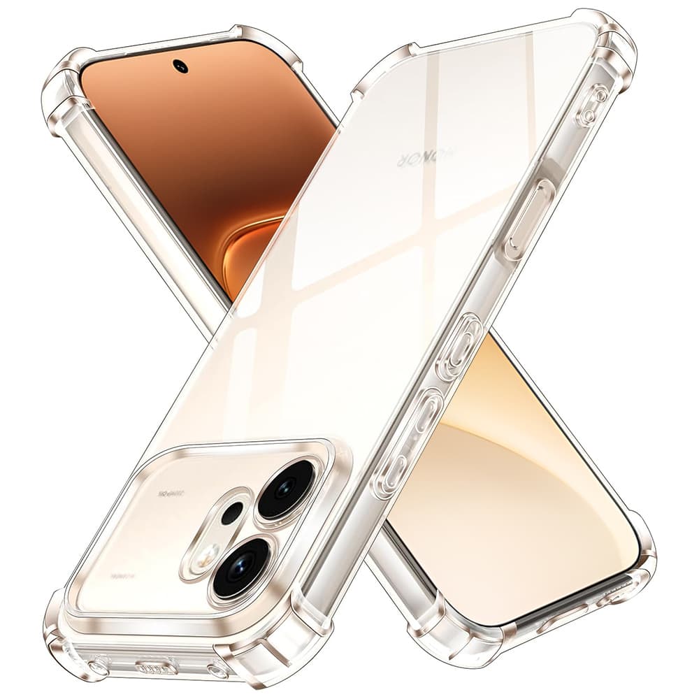 Kryt Techsuit Shockproof Clear Silicone pro Honor 600 průhledný - náhled 1