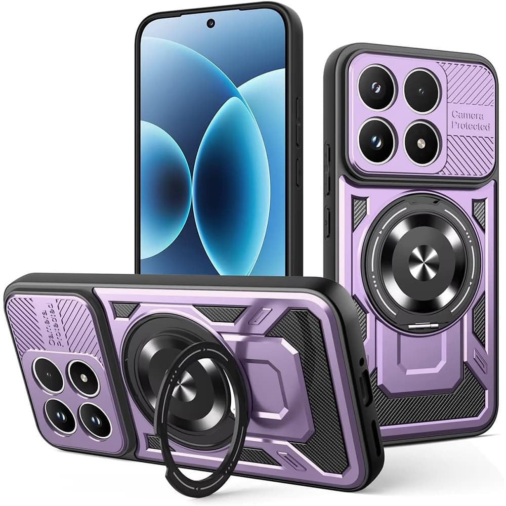 Kryt Techsuit RuggedCam Xiaomi 17 fialový - náhled 1