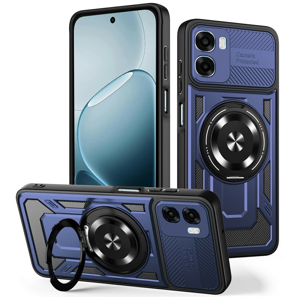 Kryt Techsuit RuggedCam Oppo A6x a A6k modrý - náhled 1