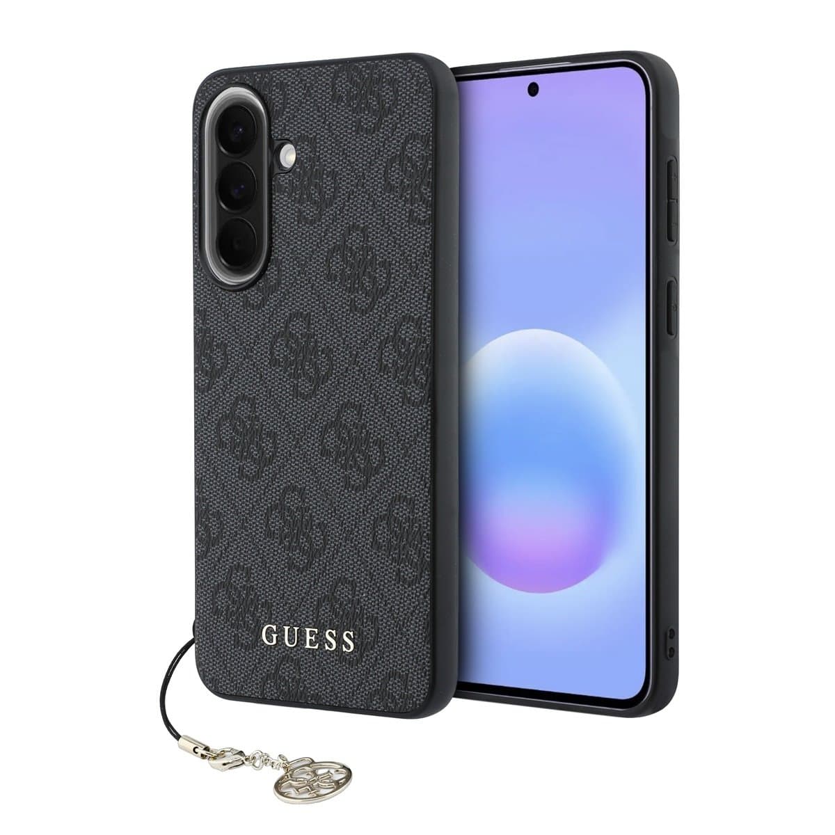 Kryt Guess 4G Charm pro Samsung Galaxy A57 černý - náhled 1