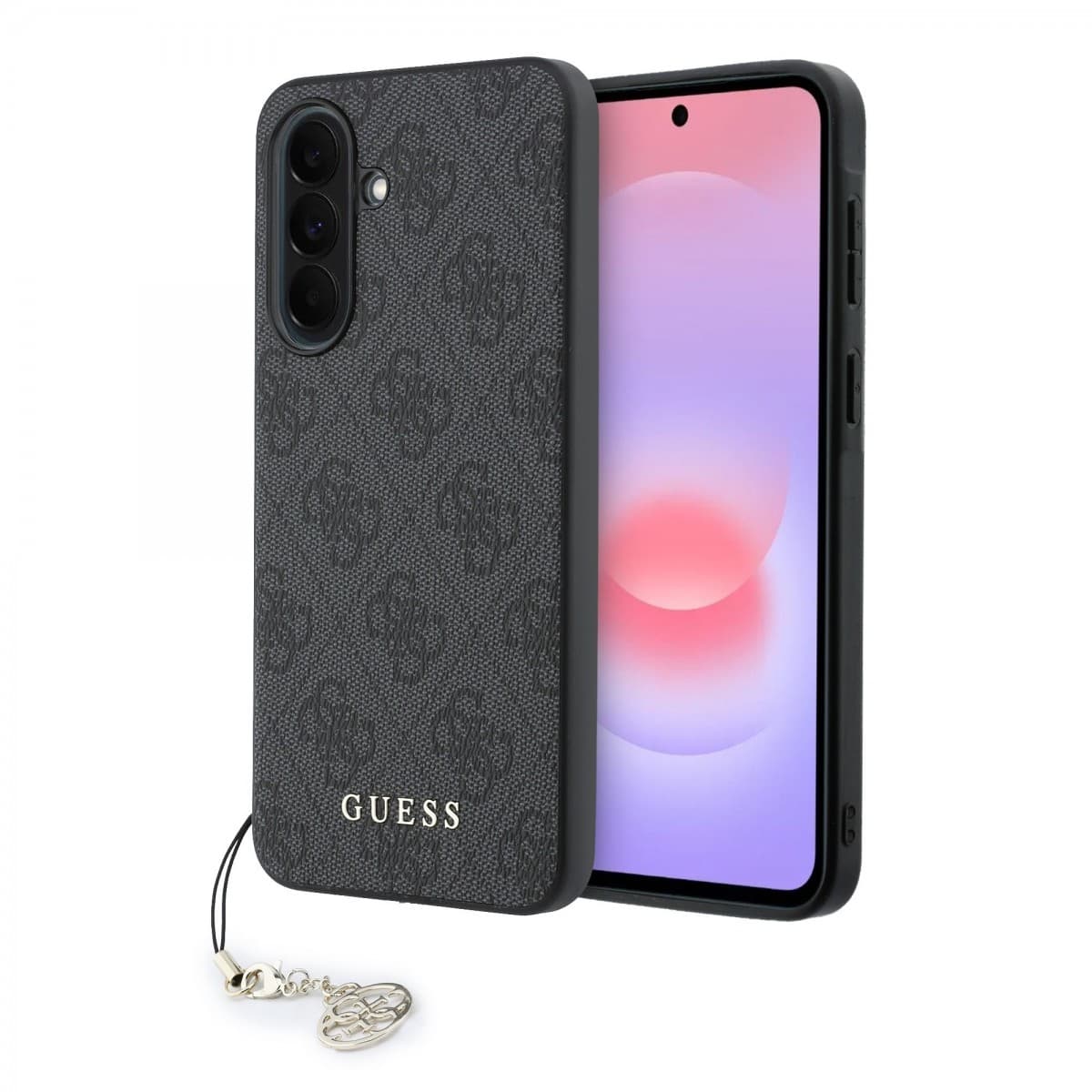 Kryt Guess 4G Charm pro Samsung Galaxy A37 černý - náhled 1