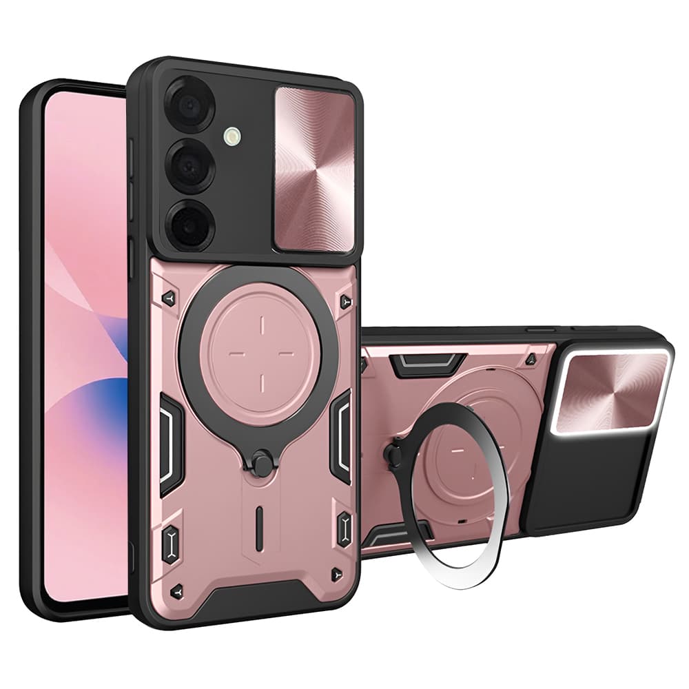 Kryt Techsuit CamGuard Pro Samsung Galaxy A27 5G růžovozlatý - náhled 1