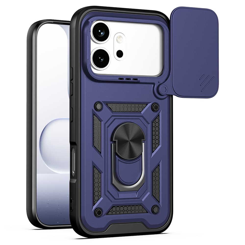 Kryt Techsuit CamShield Series Honor 600 a 600 Pro modrý - náhled 1