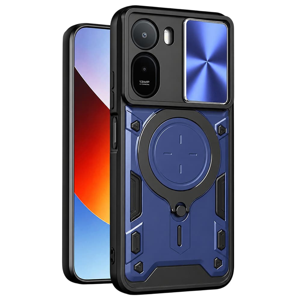 Kryt Techsuit CamGuard Pro Xiaomi Redmi A7 Pro 4G modrý - náhled 1