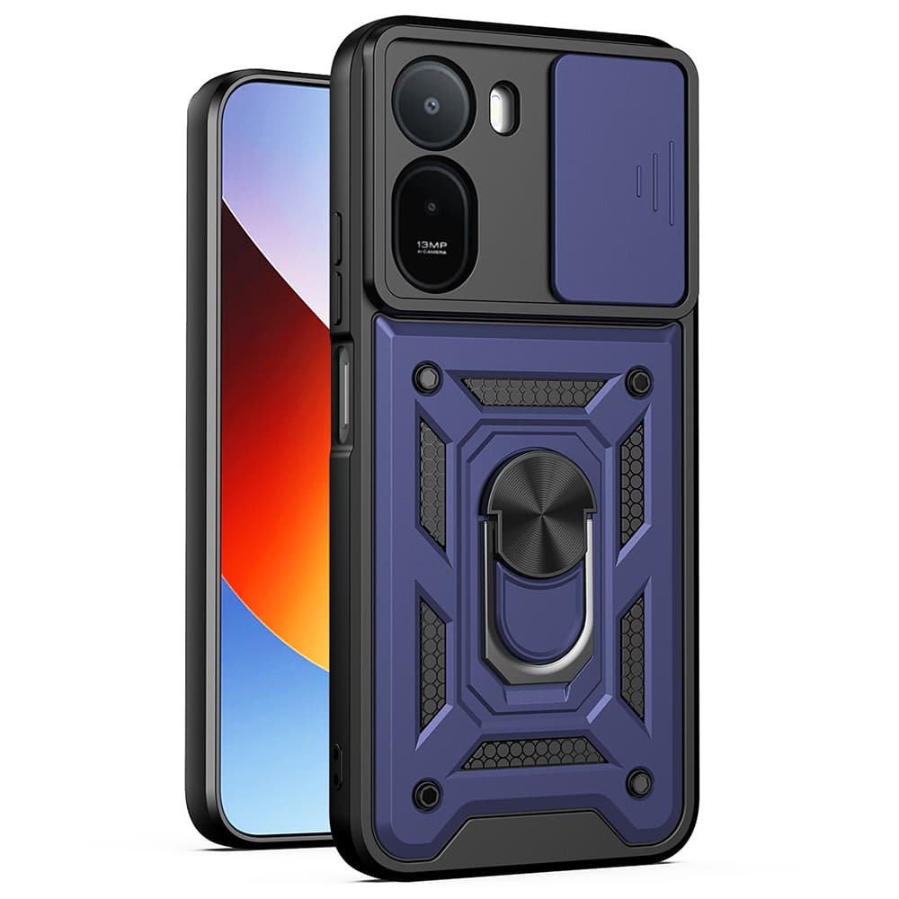 Kryt Techsuit CamShield Series Xiaomi Redmi A7 Pro 4G modrý - náhled 1