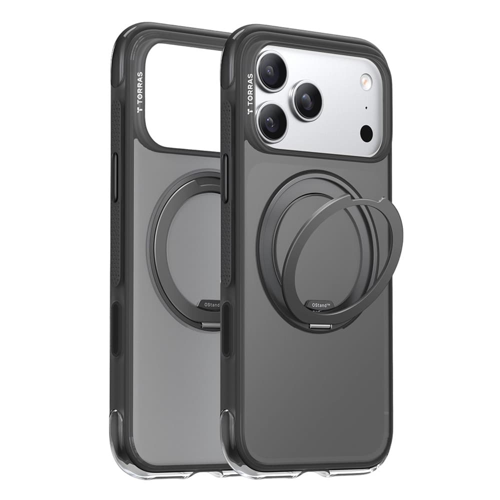 Kryt Torras Ostand O3 Air Series iPhone 17 Pro Max stínově černý - náhled 1