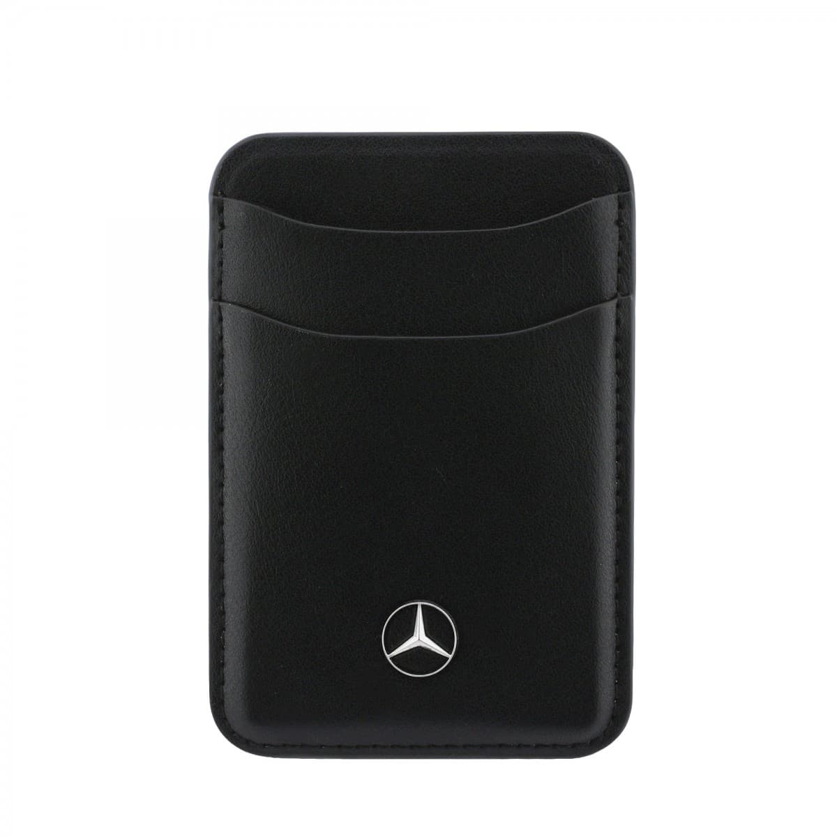 Peněženka Mercedes PU Leather MagSafe Card Holder černá