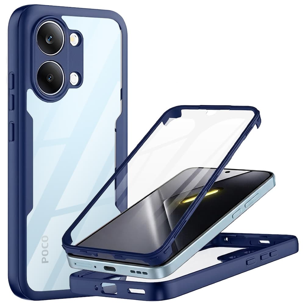 Kryt Techsuit ColorVerse 360 Series Screen Protector Xiaomi Poco X8 Pro Max modrý - náhled 1