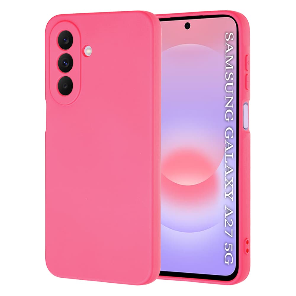Kryt Techsuit SoftFlex Samsung Galaxy A27 5G zářivě růžový - náhled 1