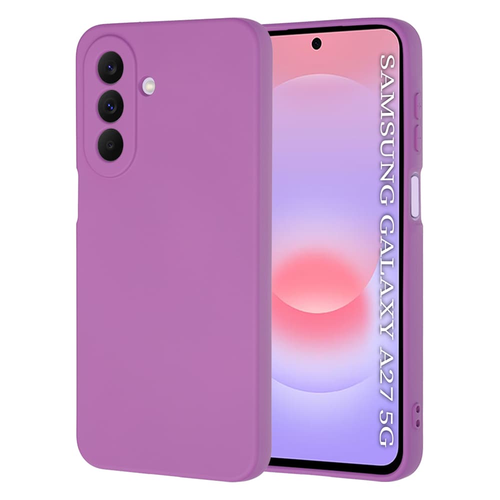 Kryt Techsuit SoftFlex Samsung Galaxy A27 5G fialový - náhled 1