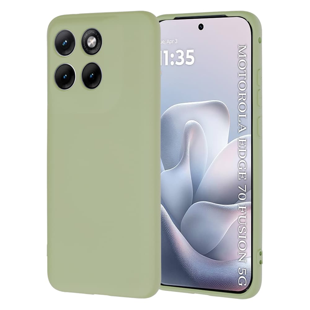 Kryt Techsuit SoftFlex Motorola Edge 70 Fusion matcha zelený - náhled 1