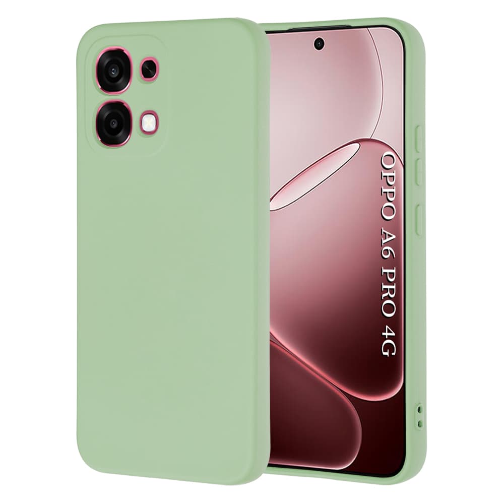 Kryt Techsuit SoftFlex Oppo A6 Pro 5G mátově zelený - náhled 1