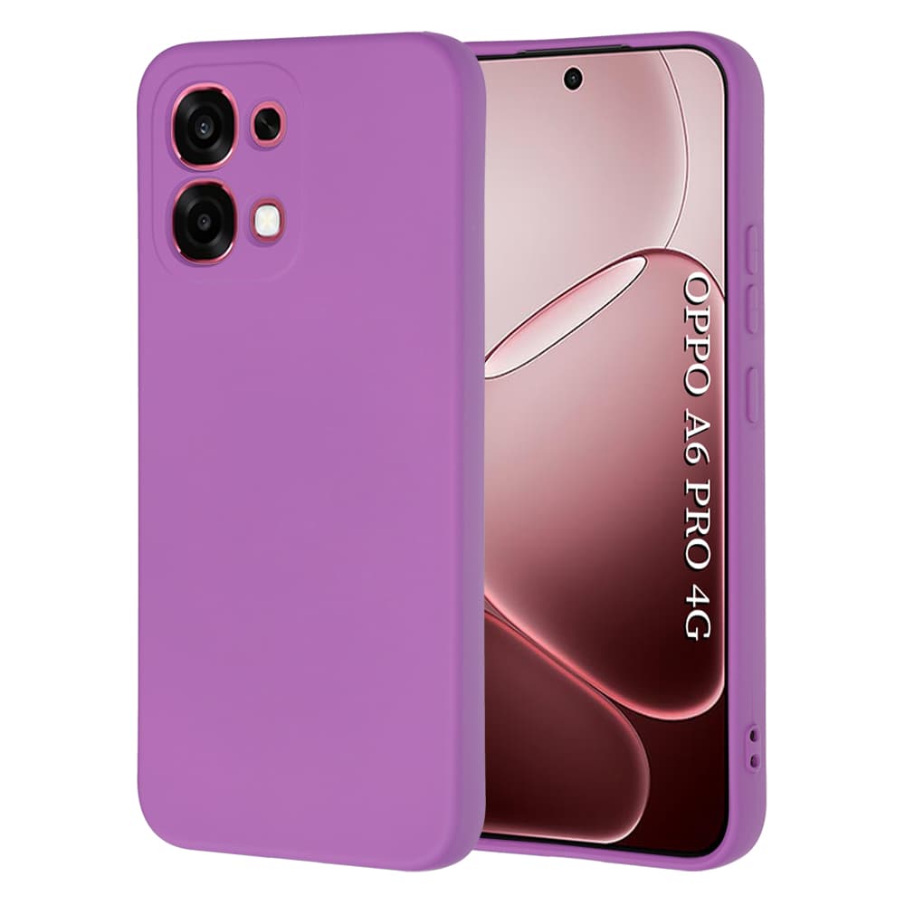 Kryt Techsuit SoftFlex Oppo A6 Pro 5G fialový - náhled 1
