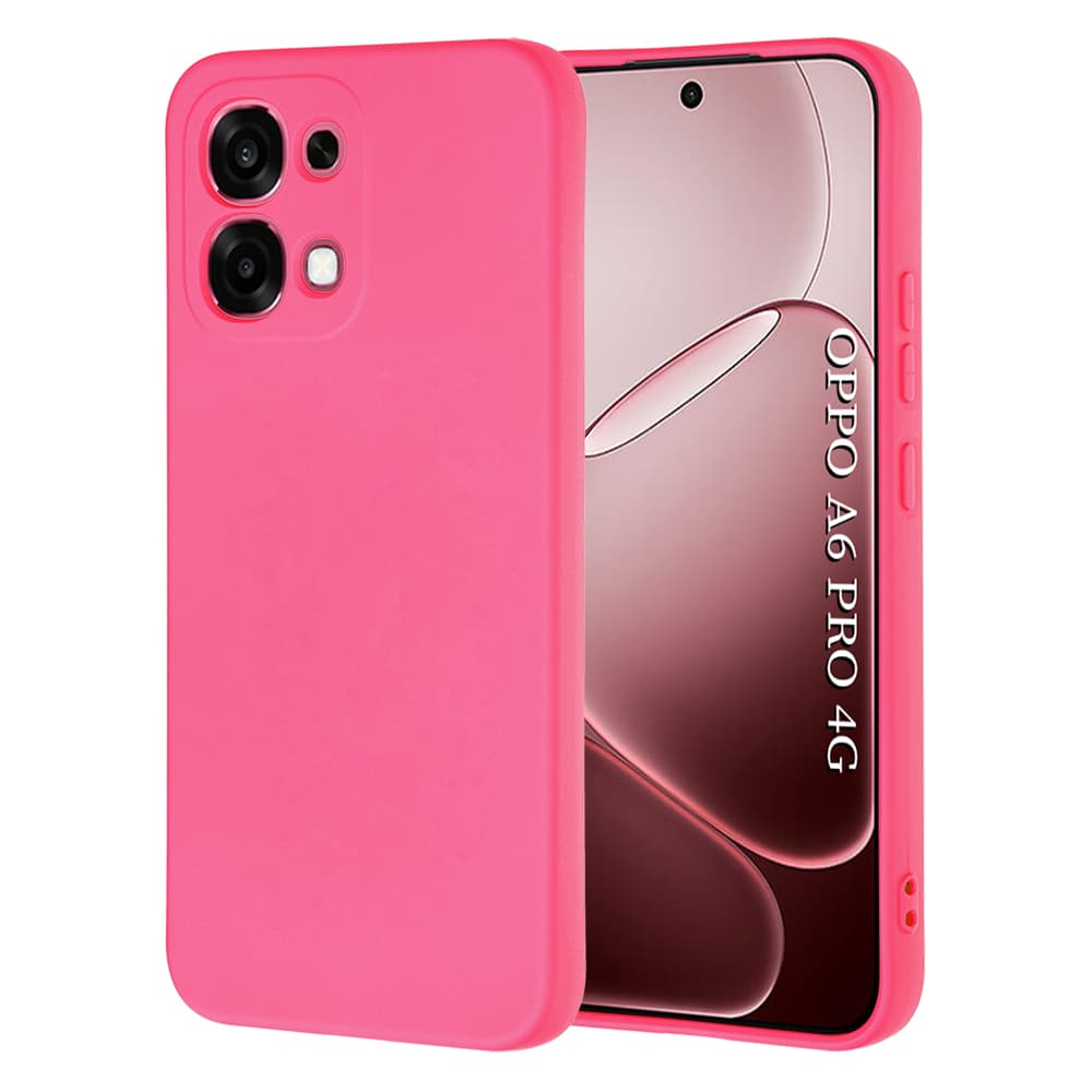 Kryt Techsuit SoftFlex Oppo A6 Pro 5G zářivě růžový - náhled 1