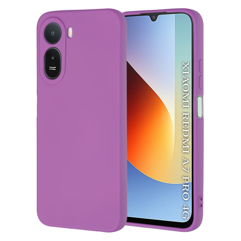 Kryt Techsuit SoftFlex Xiaomi Redmi A7 Pro 4G fialový - náhled 1