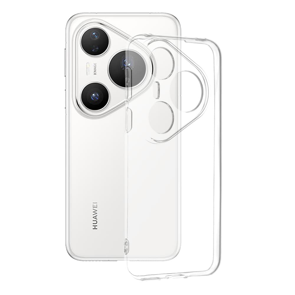 Kryt Techsuit Clear Silicone Huawei Pura 80 Pro průhledný - náhled 1