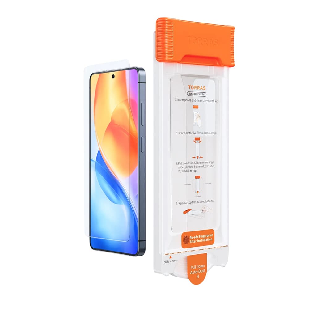 Tvrzené sklo Torras OrigArmor Samsung Galaxy S26 Ultra čiré - náhled 1
