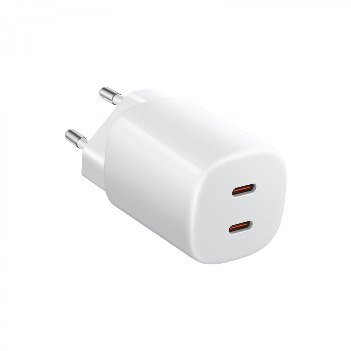 Cestovní adaptér Xiaomi MDY-19-EG 2xUSB-C 45W Nano Turbo bílý