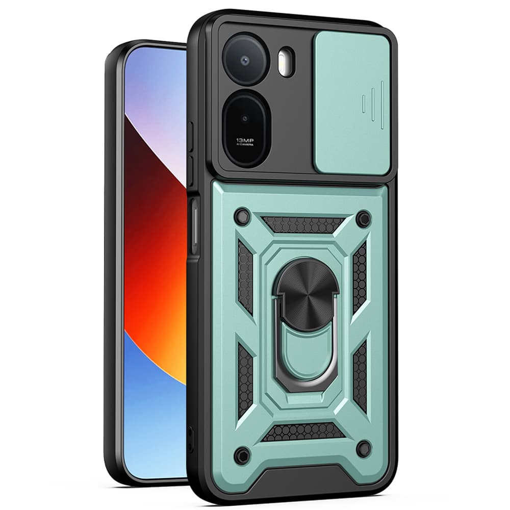 Kryt Techsuit CamShield Series Xiaomi Redmi A7 Pro 4G zelený - náhled 1