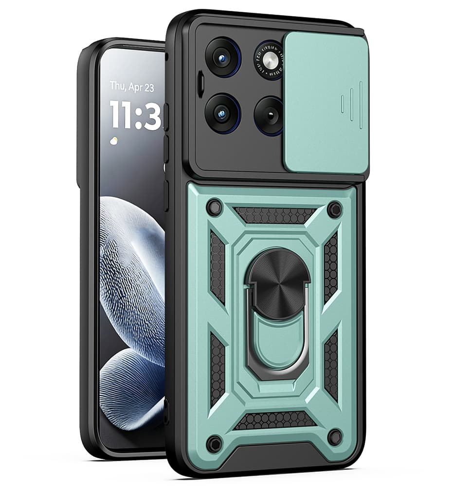 Kryt Techsuit CamShield Series Motorola Edge 70 Fusion zelený - náhled 1