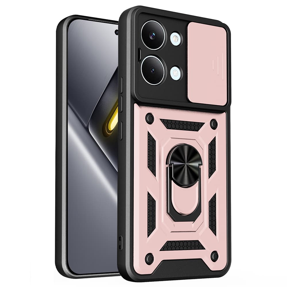 Kryt Techsuit CamShield Series pro Xiaomi Poco X8 Pro Max růžově zlatý - náhled 1