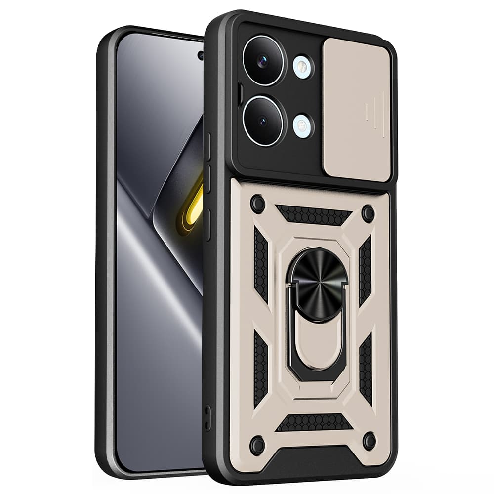 Kryt Techsuit CamShield Series pro Xiaomi Poco X8 Pro Max zlatý - náhled 1
