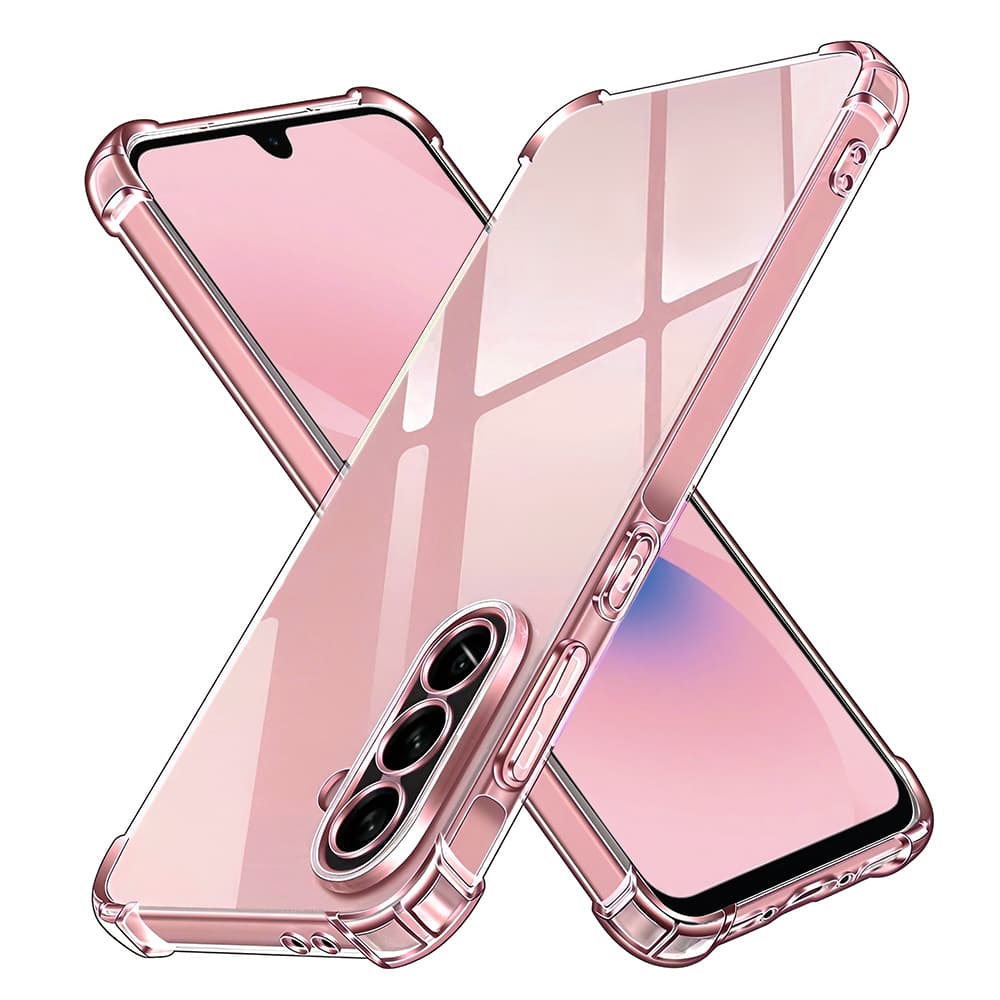 Kryt Techsuit Shockproof Clear Silicone pro Samsung Galaxy A27 5G průhledný - náhled 1