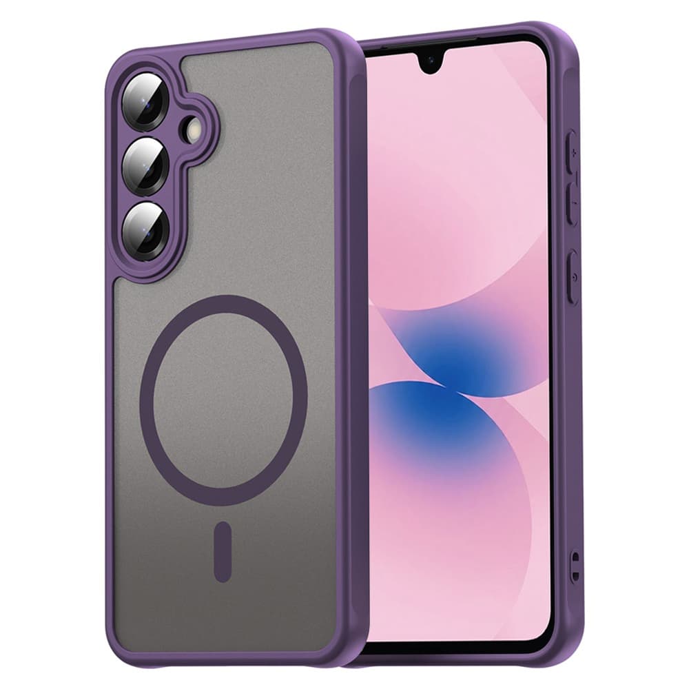 Kryt Techsuit HaloFrost II MagSafe pro Samsung Galaxy A27 5G fialový - náhled 1