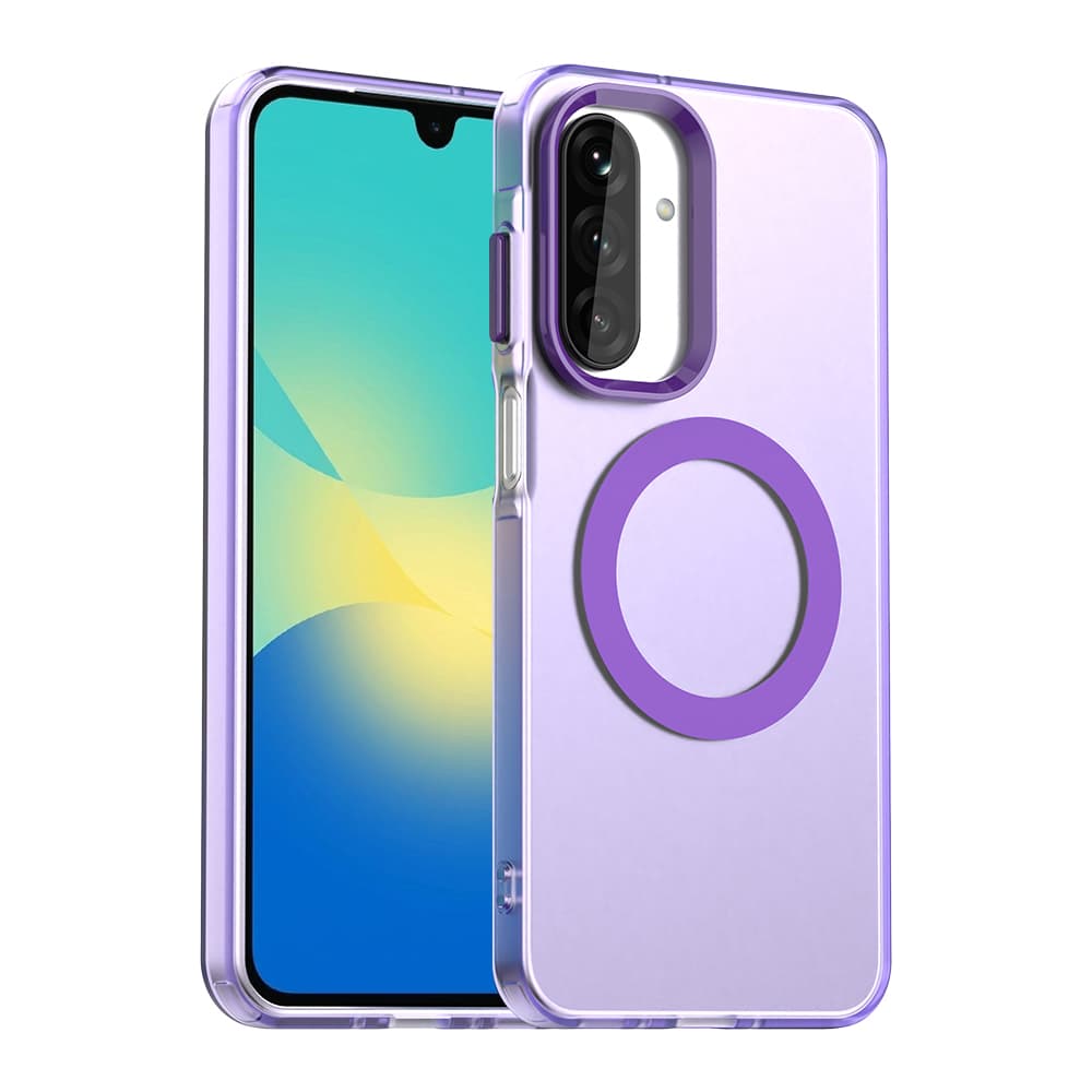 Kryt Techsuit CandyCase MagSafe pro Samsung Galaxy A27 5G fialový - náhled 1