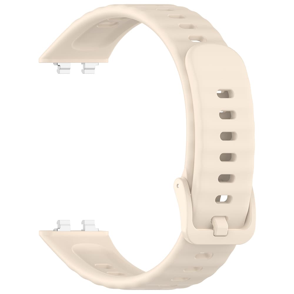 Řemínek Techsuit Watchband pro Huawei Band 11 a Band 11 Pro krémový - náhled 1