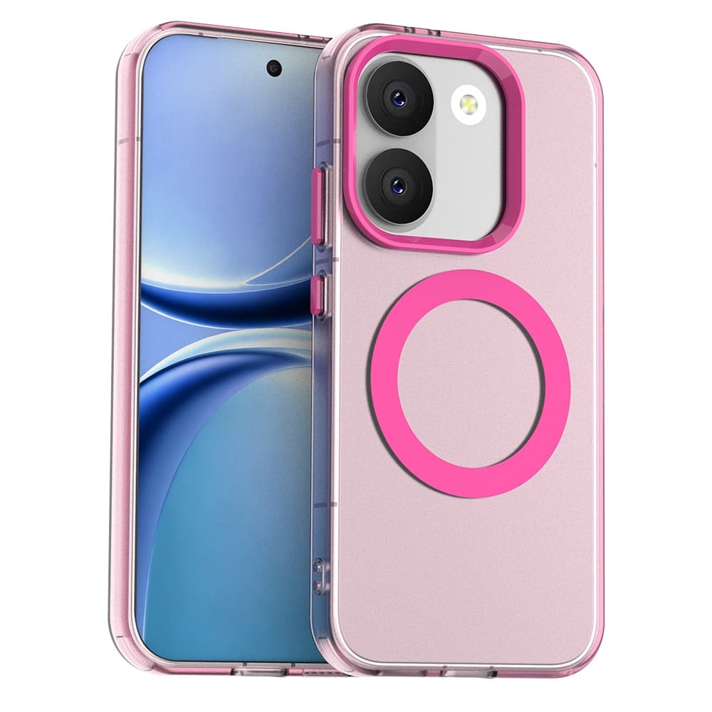 Kryt Techsuit CandyCase MagSafe pro Xiaomi Poco X8 Pro růžový - náhled 1