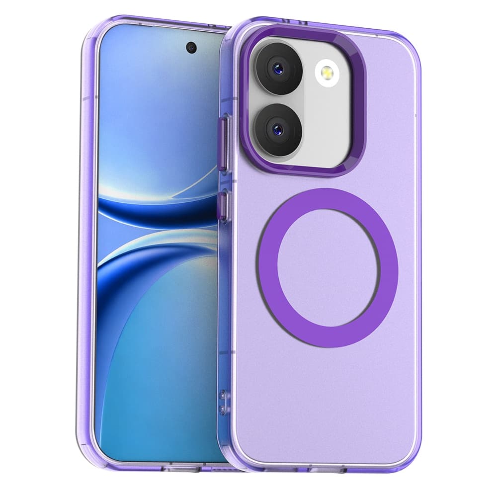 Kryt Techsuit CandyCase MagSafe pro Xiaomi Poco X8 Pro fialový - náhled 1