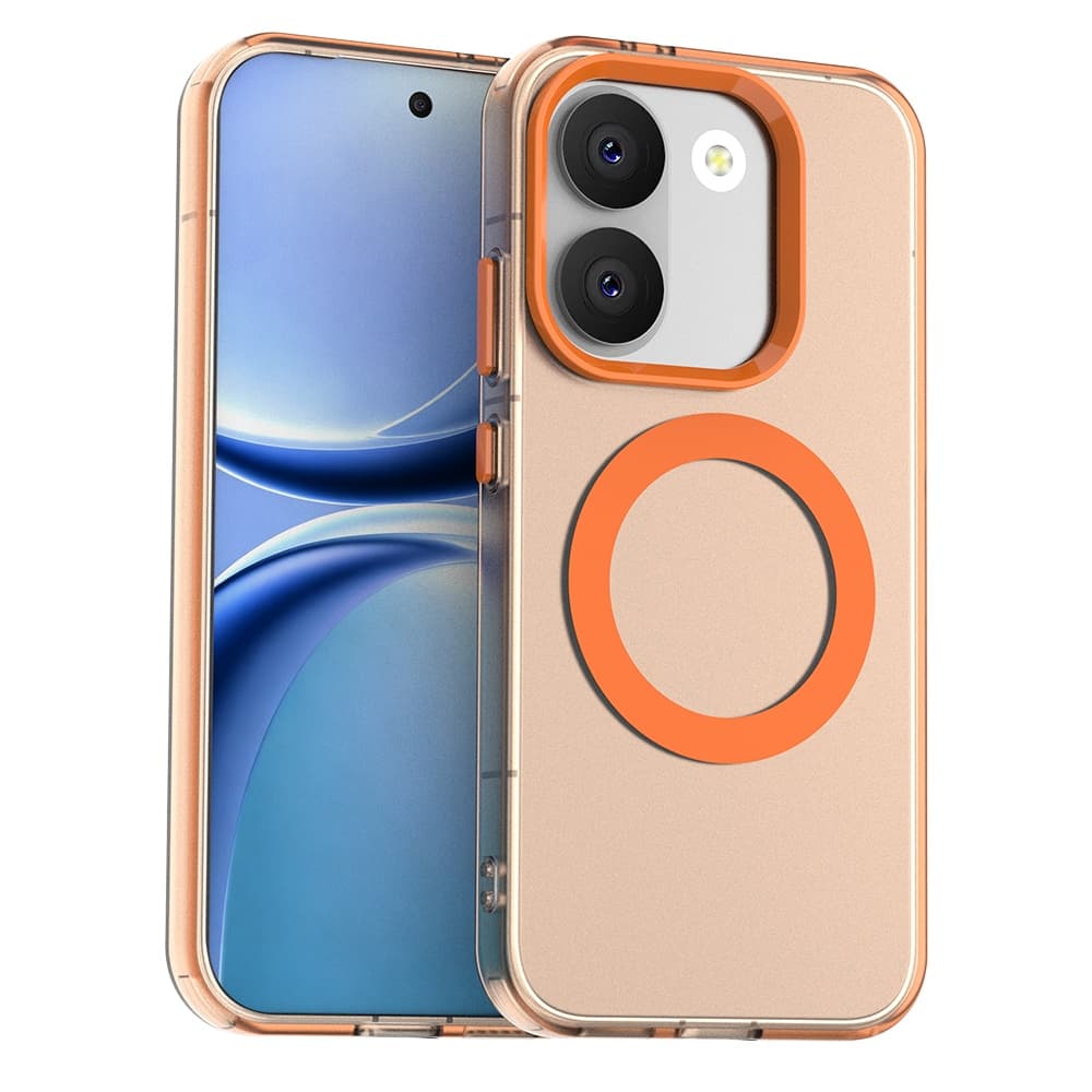 Kryt Techsuit CandyCase MagSafe pro Xiaomi Poco X8 Pro oranžový - náhled 1