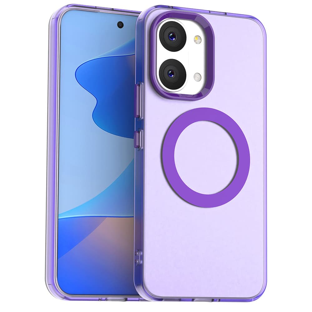 Kryt Techsuit CandyCase MagSafe pro Xiaomi Poco X8 Pro Max fialový - náhled 1