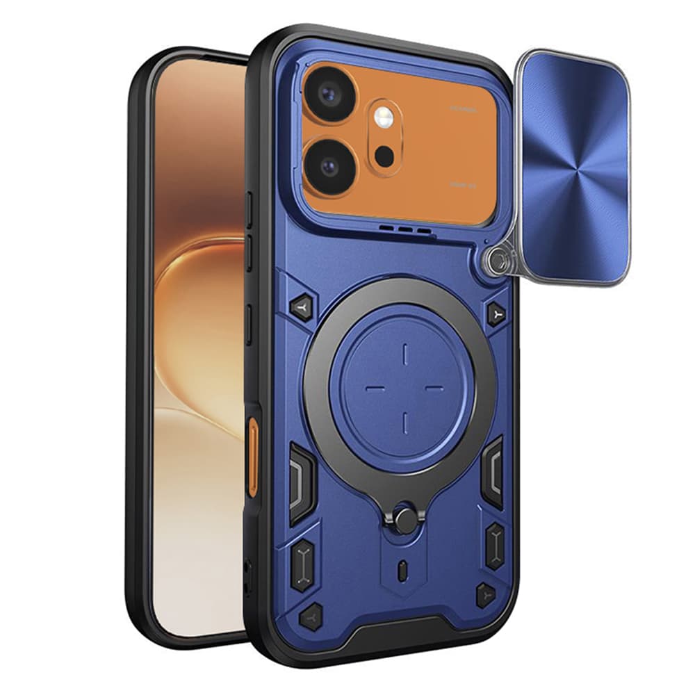 Kryt Techsuit CamGuard Pro pro Honor 600 a 600 Pro modrý