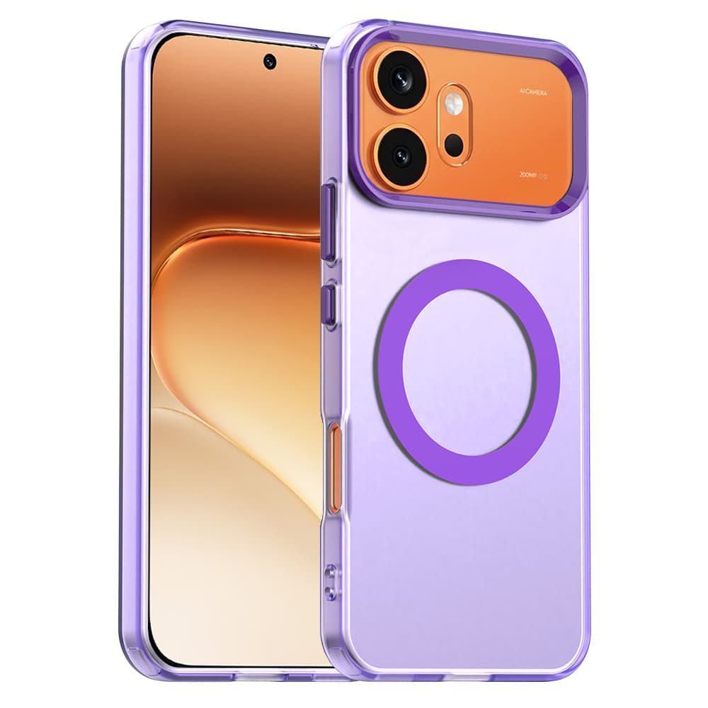 Kryt Techsuit CandyCase MagSafe pro Honor 600 / 600 Pro fialový - náhled 1