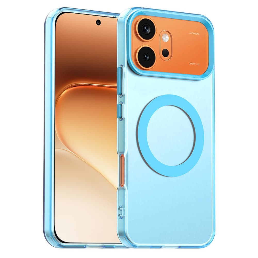 Kryt Techsuit CandyCase MagSafe pro Honor 600 / 600 Pro modrý - náhled 1