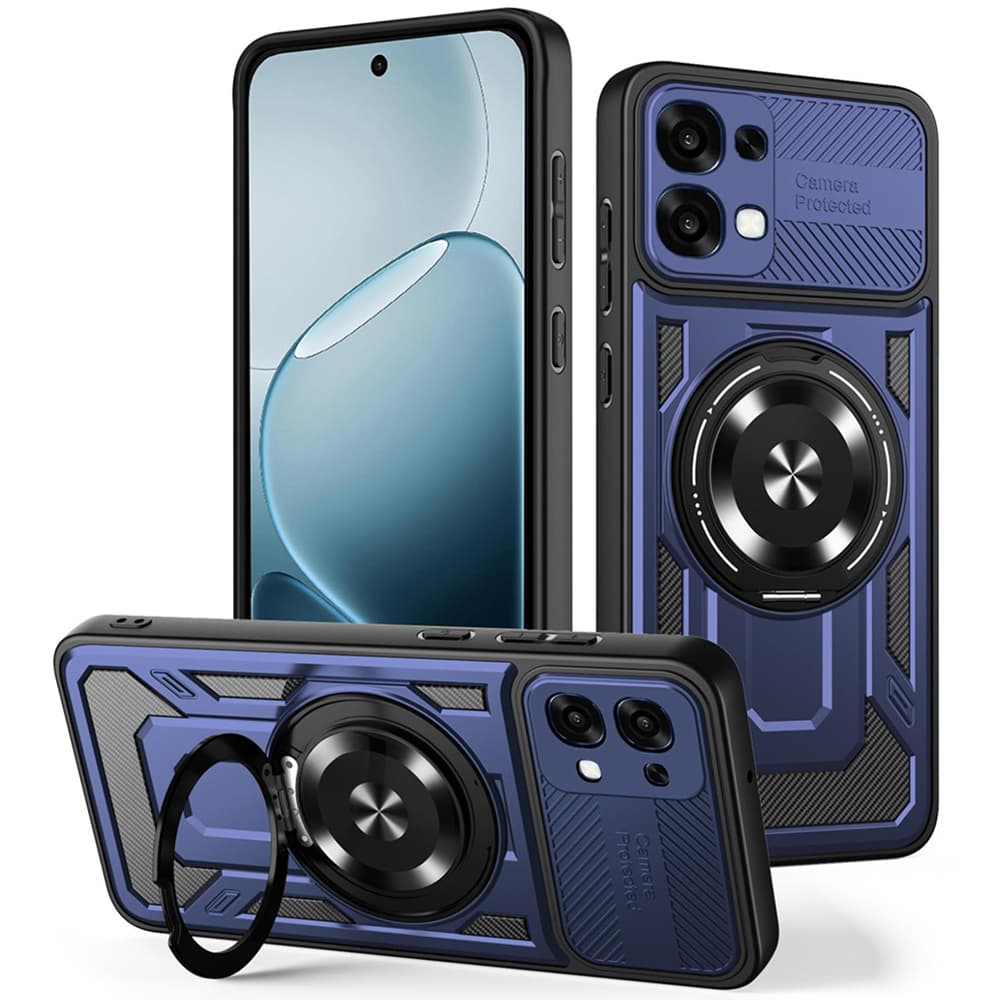 Kryt Techsuit RuggedCam pro Oppo A6 Pro 4G / A6 Pro 5G modrý - náhled 1