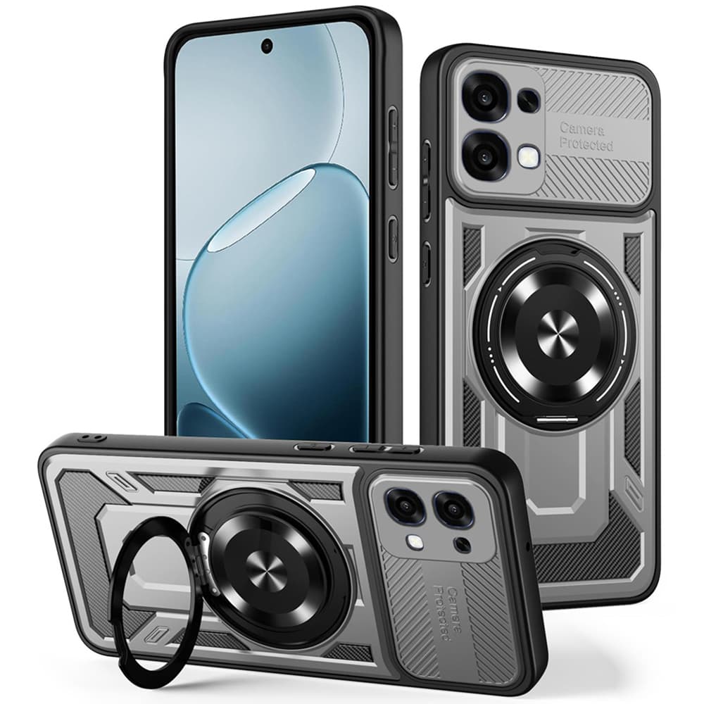 Kryt Techsuit RuggedCam pro Oppo A6 Pro 4G / A6 Pro 5G šedý - náhled 1