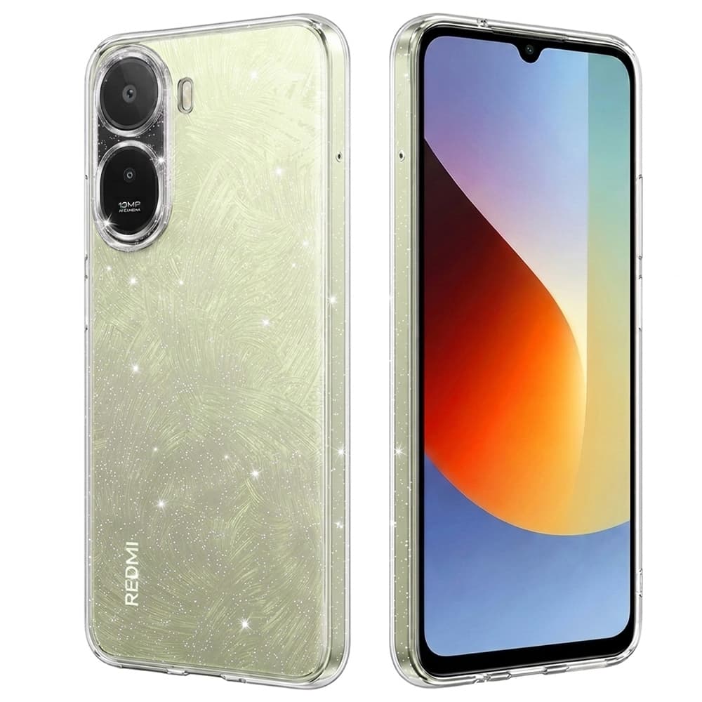 Kryt Techsuit SparkleSkin Series pro Xiaomi Redmi A7 Pro 4G průhledný - náhled 1