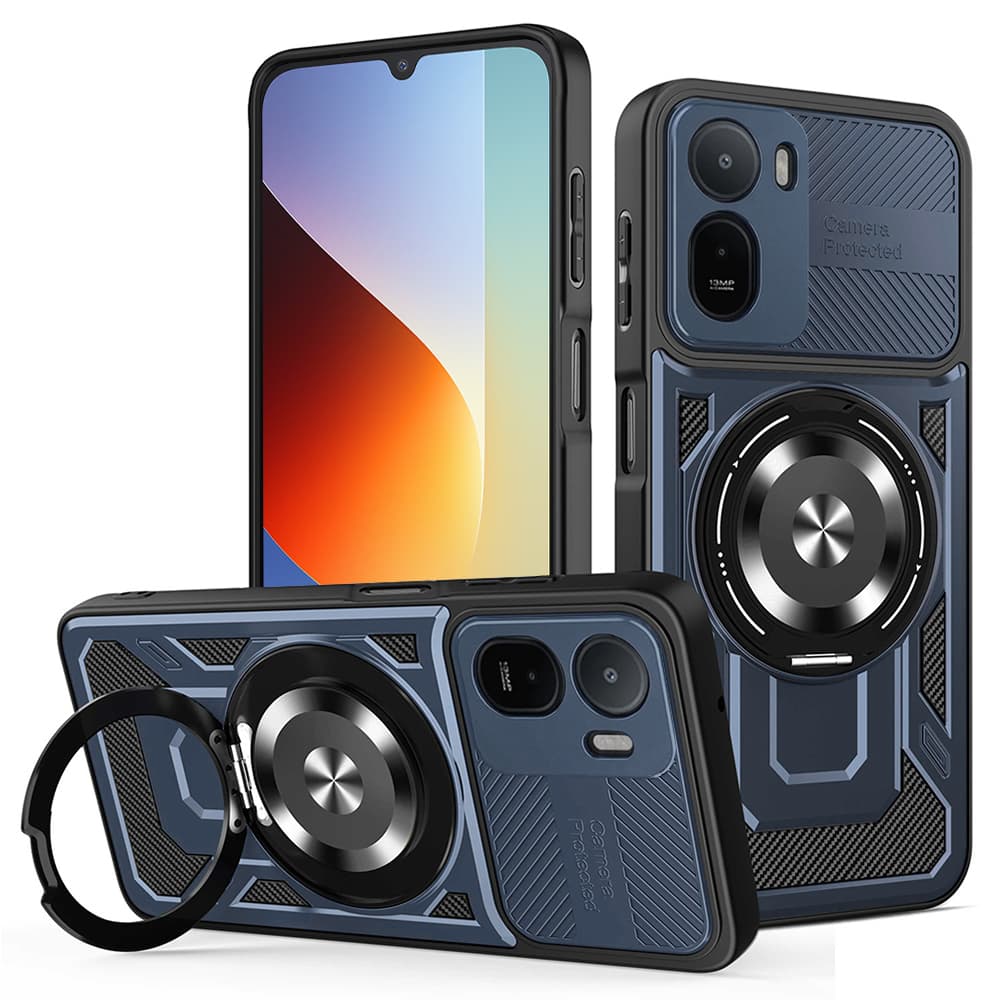 Kryt Techsuit RuggedCam pro Xiaomi Redmi A7 Pro 4G modrý - náhled 1