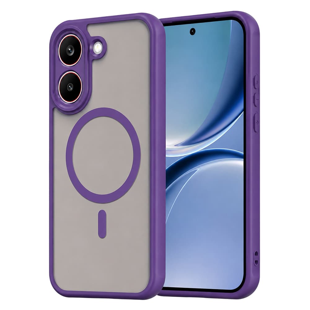 Kryt Techsuit HaloFrost II MagSafe pro Xiaomi Poco X8 Pro fialový - náhled 1