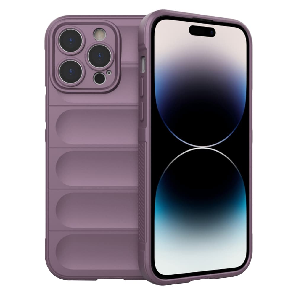 Ochranný kryt Techsuit Magic Shield pro iPhone 14 Pro fialový - náhled 1