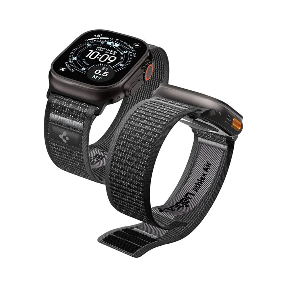 Řemínek Spigen Athlex Air 2 pro Apple Watch šedý - náhled 1