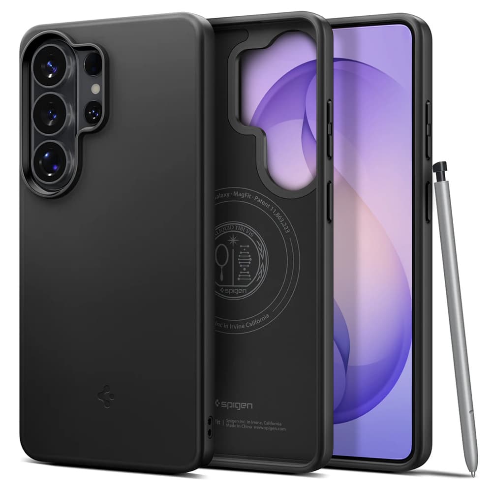 Ochranný kryt Spigen Thin Fit pro Samsung Galaxy S26 Ultra černý - náhled 1