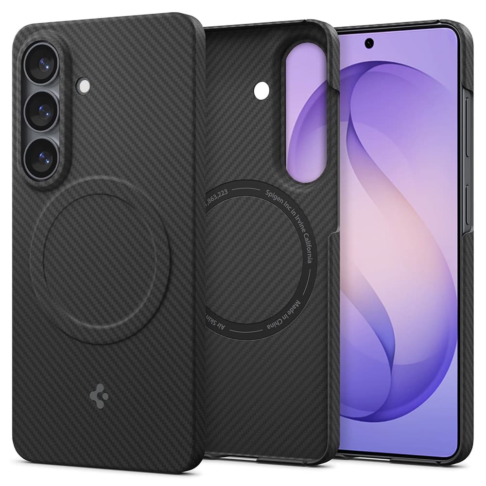 Aramidový kryt Spigen Air Skin pro Samsung Galaxy S26 černý