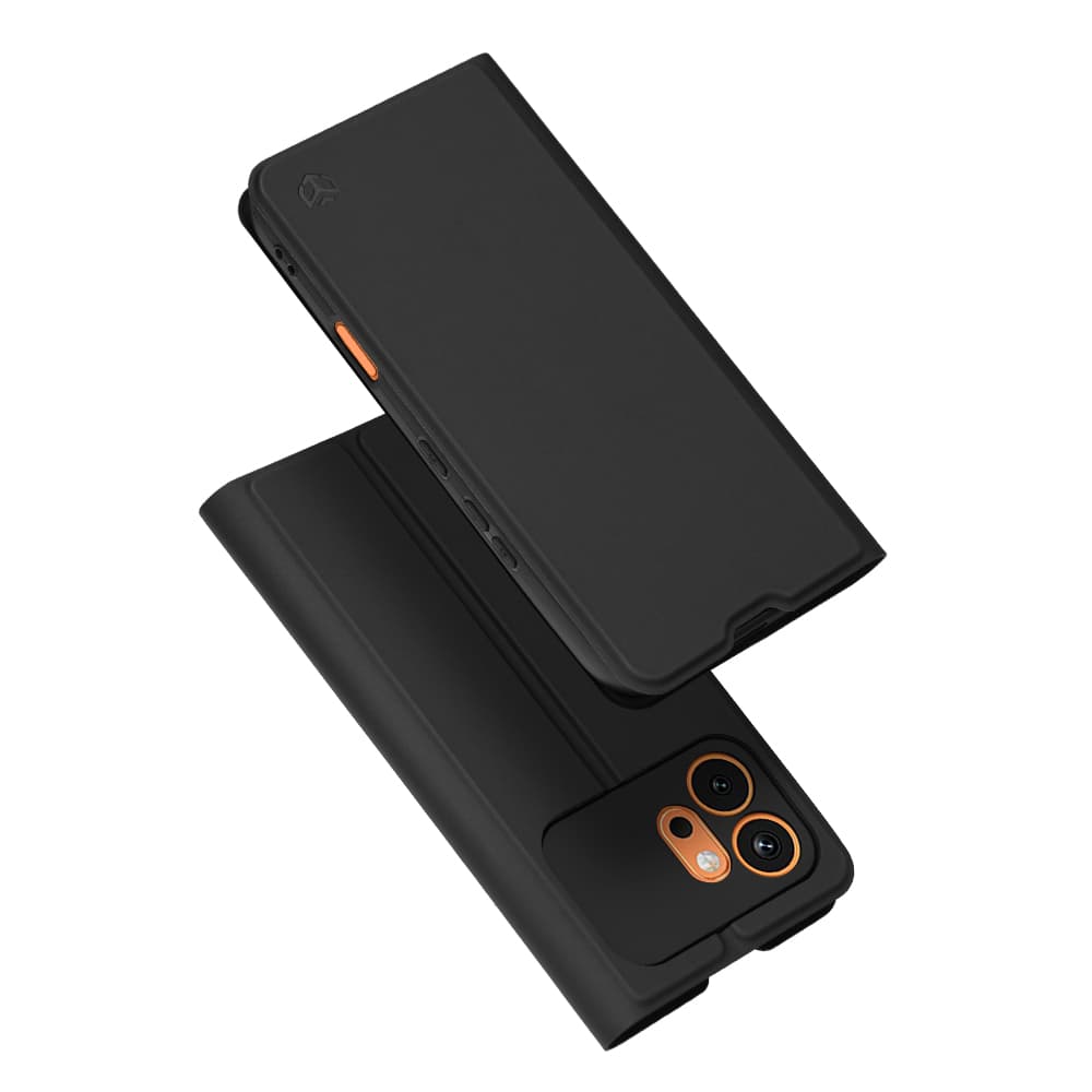 Flipové pouzdro Techsuit Magskin Book pro Honor 600 černé - náhled 1