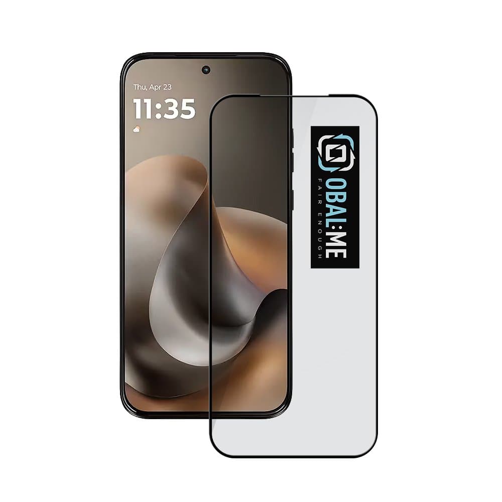 Tvrzené sklo OBAL:ME 5D pro Motorola Moto G77 5G černé - náhled 1